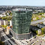 Апартаменты Ans Hanza Tower 21st Floor With View, Swimming Pool, Sauna, Jacuzzi, Viewing Terrace Щецин