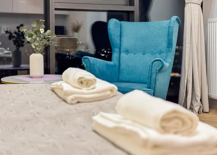 Ans Hanza Tower 21st Floor With View, Swimming Pool, Sauna, Jacuzzi, Viewing Terrace Щецин